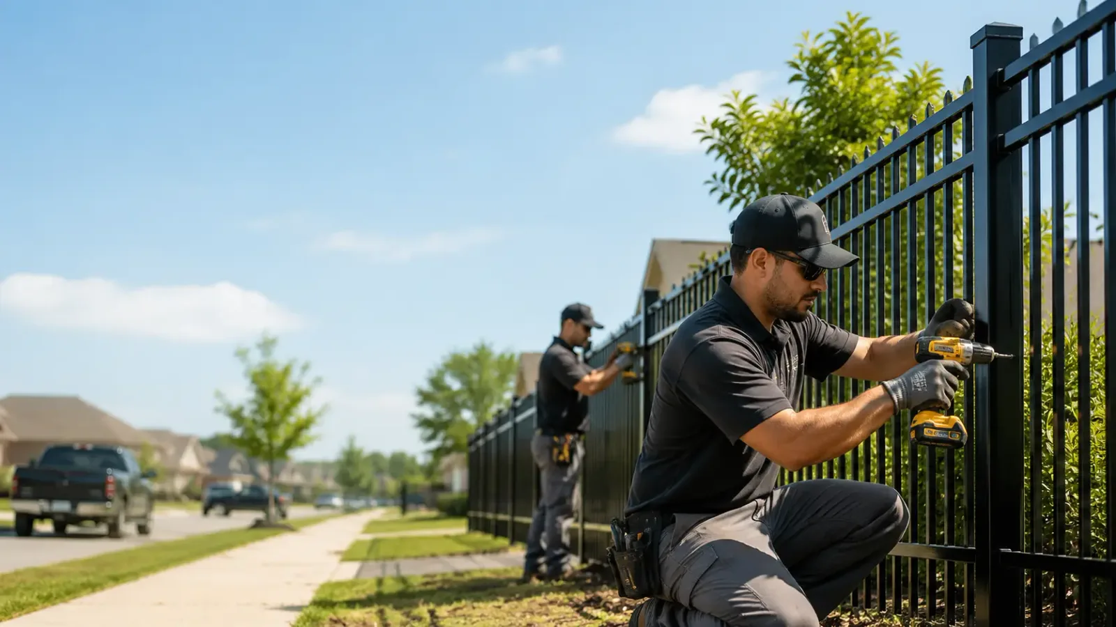 Metal Fence Installation in Louisa, VA